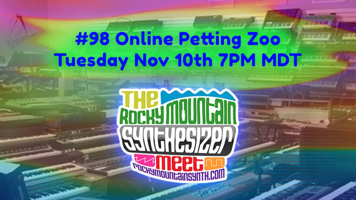 #98 Online Petting Zoo Tuesday Nov 10th 7PM MDT