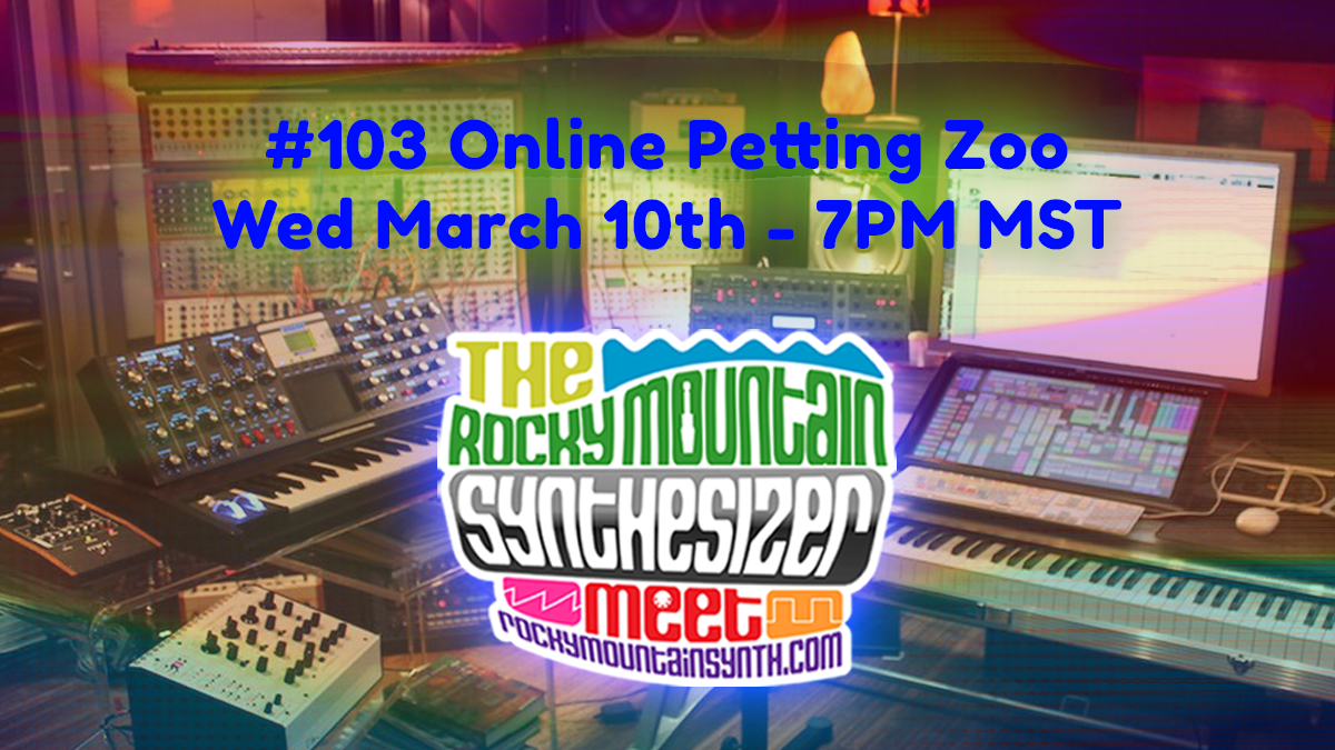 #103 Online Petting Zoo Wed March 10th – 7PM MST