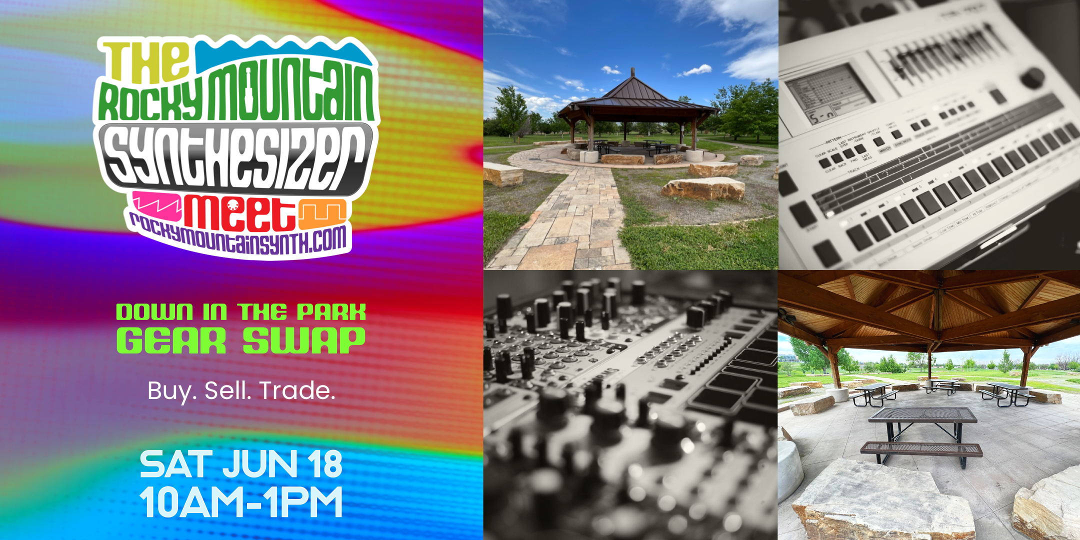 RMSM #120 – Down in the Park Gear Swap – Saturday June 18th, 10am-1pm MDT