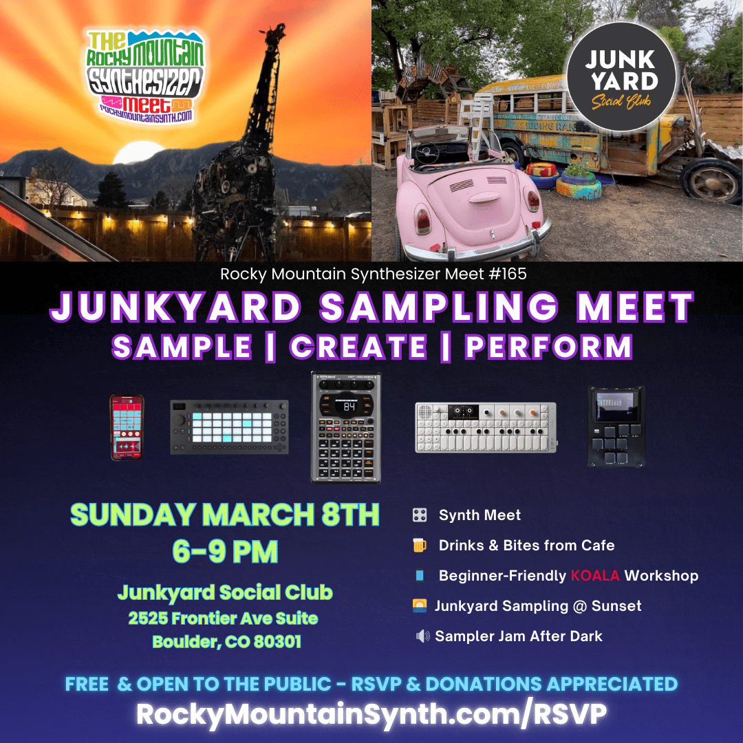 Expanded Scope of March 8th Meet to Include Battery-Powered Hardware Samplers with Built-in&nbsp;Mics