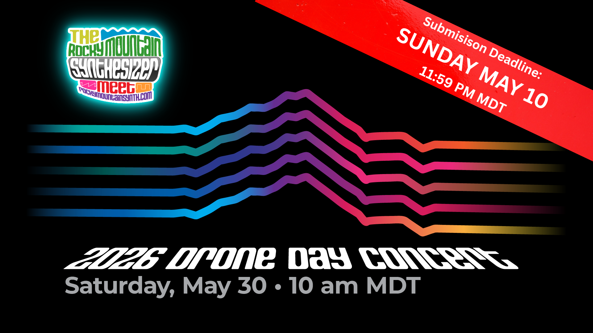 2 WEEKS FROM May 10 Drone Day Submission Deadline!!!